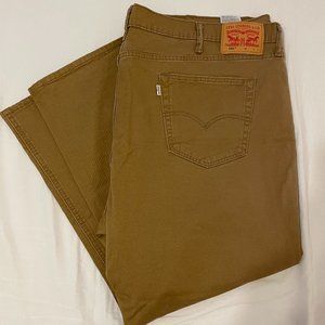 Men's Levi's 541 Big & Tall Athletic Fit Tan Denim Jeans 48x30